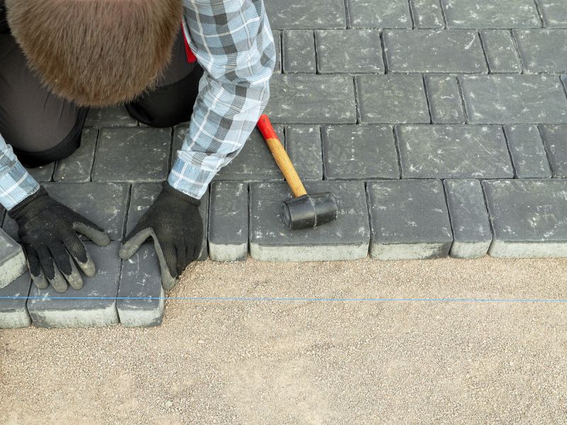 Paver Driveway Installation