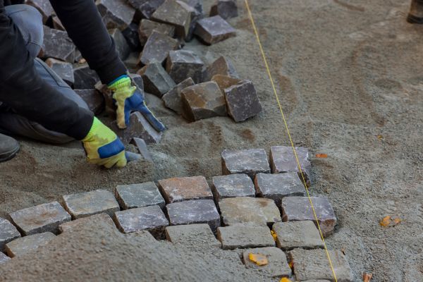 Patio Stones Installation